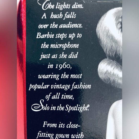 Barbie collectible 1960 Blonde Solo In The Spotlight Special Edition Repro - Picture 6 of 16